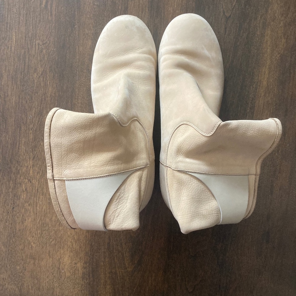 Tan Leather FRYE Ankle Boots